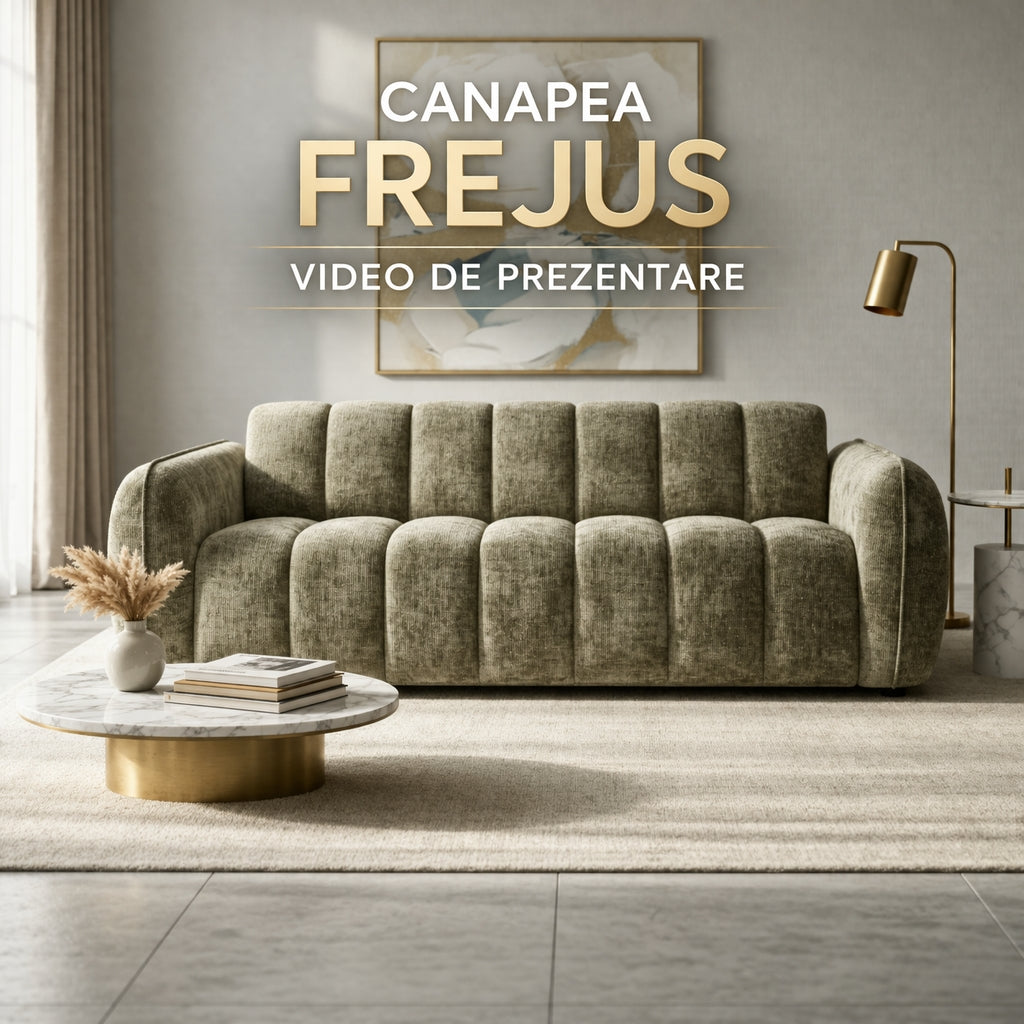 Canapea extensibila CS47 FREJUS C3, cu saltea 140x190cm - imaginea 2
