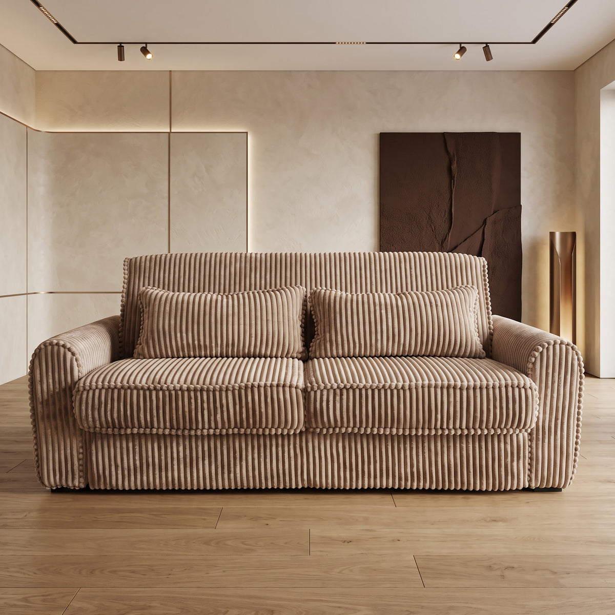 Canapea extensibilă GIOIA C2, cu saltea 120x190x20 cm - imaginea 3