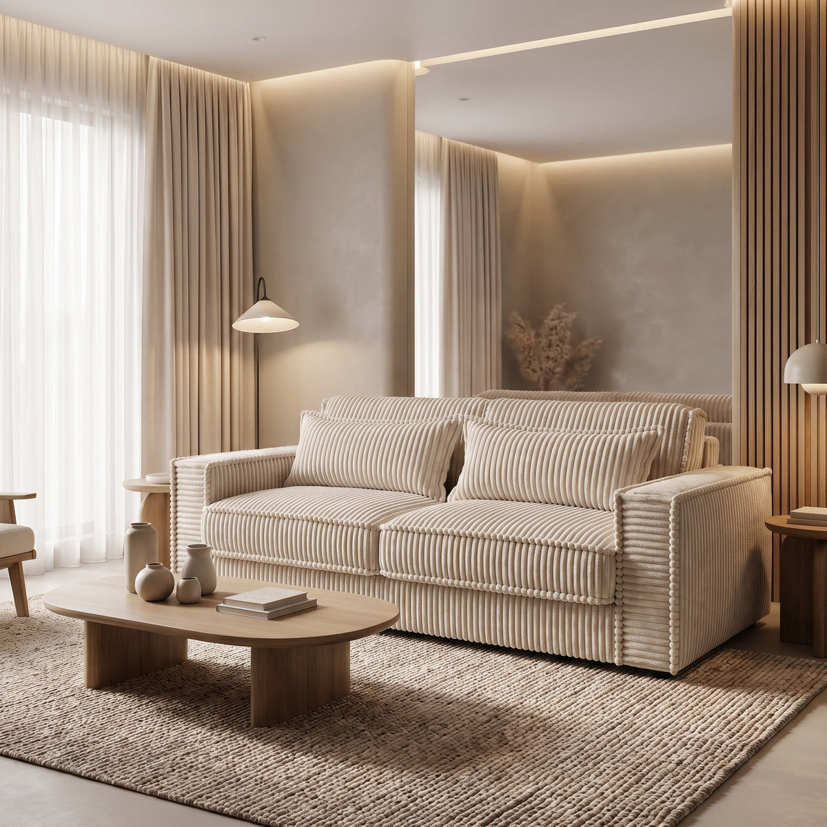 Canapea extensibilă SECONDA C4, cu saltea 160x190x20 cm