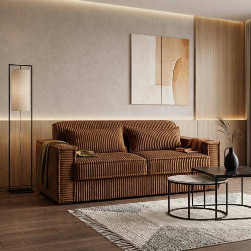 Canapea extensibilă SECONDA C3, cu saltea 140x190x20 cm - imaginea 2