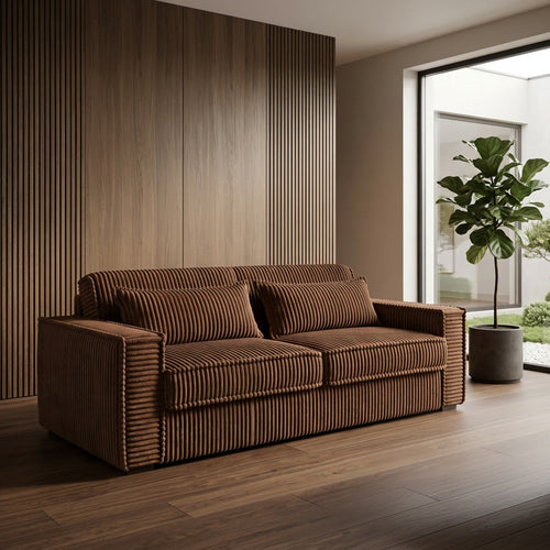 Canapea extensibilă SECONDA C3, cu saltea 140x190x20 cm