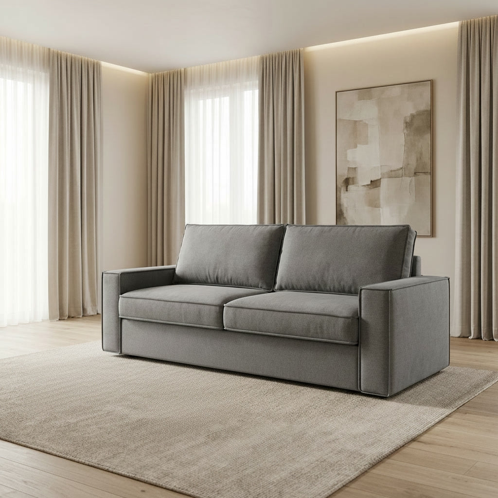 Canapea extensibilă TERTZA C3, cu saltea 140x190x20 cm