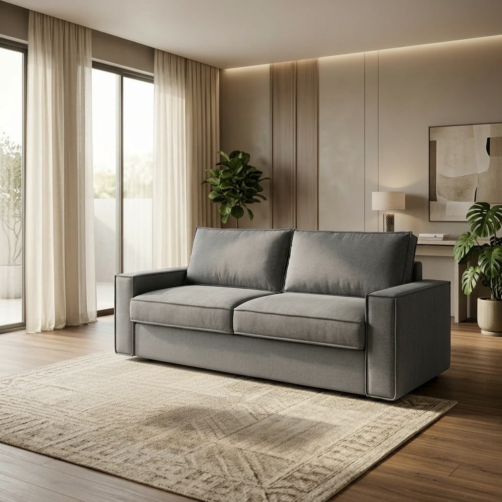 Canapea extensibilă TERTZA C4, cu saltea 160x190x20 cm - imaginea 2
