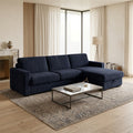 Colțar extensibil QUINTA C2+M, 3 locuri, cu saltea 120x190x20 cm, reversibil