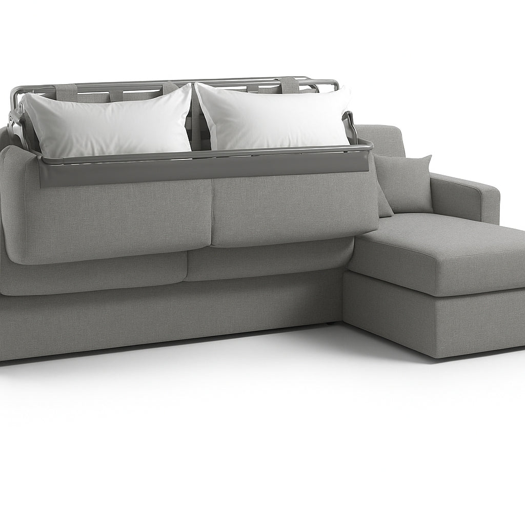 Colțar extensibil Modena 5 locuri cu saltea 160×190 cm, reversibil stânga/dreapta (C4+M) - imaginea 4