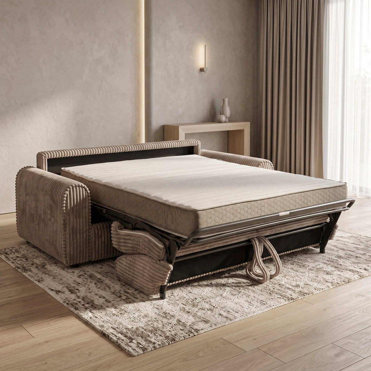 Canapea extensibilă GIOIA C3, cu saltea 140x190x20 cm - imaginea 5
