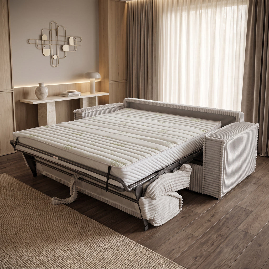 Canapea extensibilă SECONDA C4, cu saltea 160x190x20 cm - imaginea 4