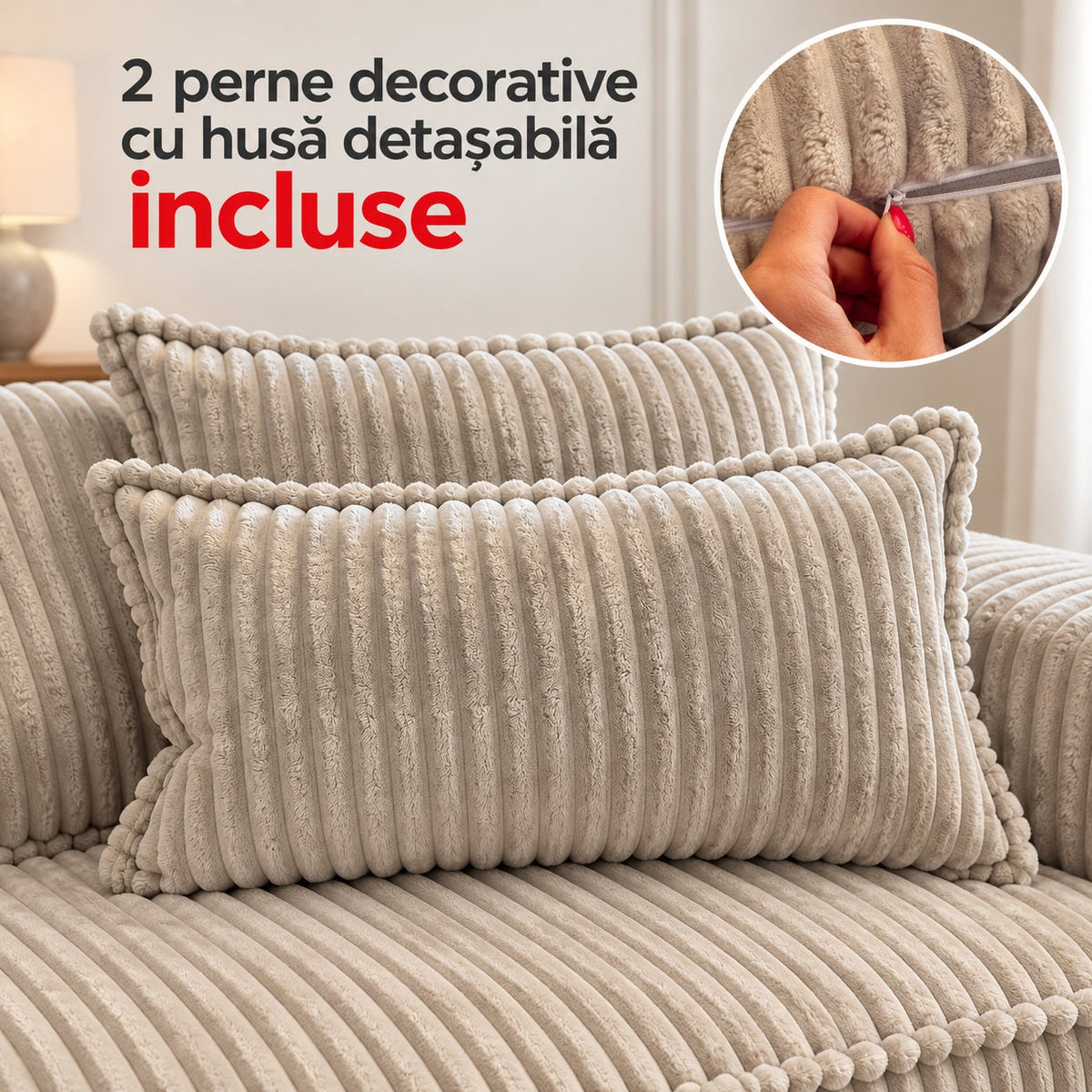 Canapea extensibilă SECONDA C4, cu saltea 160x190x20 cm - imaginea 8