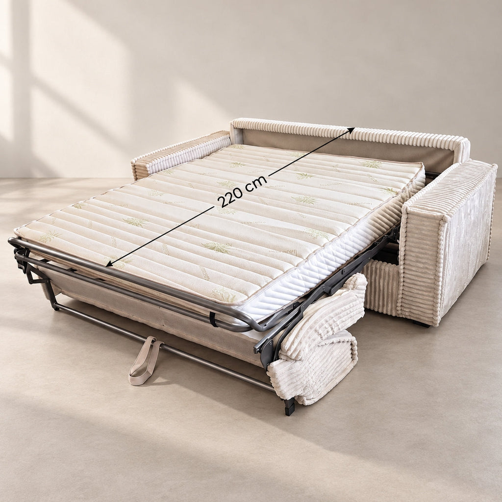 Canapea extensibilă SECONDA C4, cu saltea 160x190x20 cm - imaginea 10
