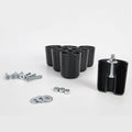 Set 7 Picioare Pentru Pat Cu Lada De Depozitare, H=5cm
